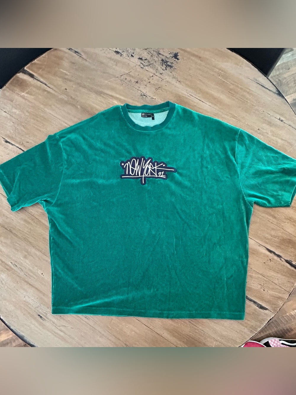 ASOS Green Short Sleeve Graphic Tee